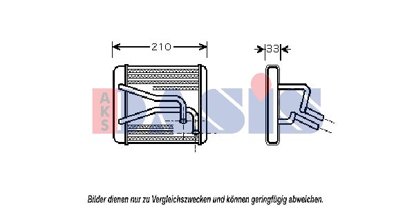 AKS DASIS Lämmityslaitteen kenno 516015N